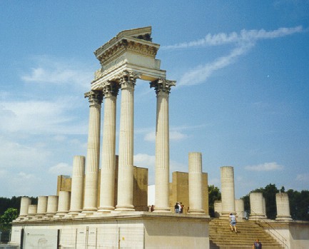 Archeologick park Xanten - Sloupov chrm